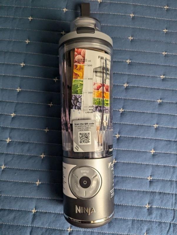 Ninja Blast™ Max Cordless Portable Blender Dusty Pink photo review