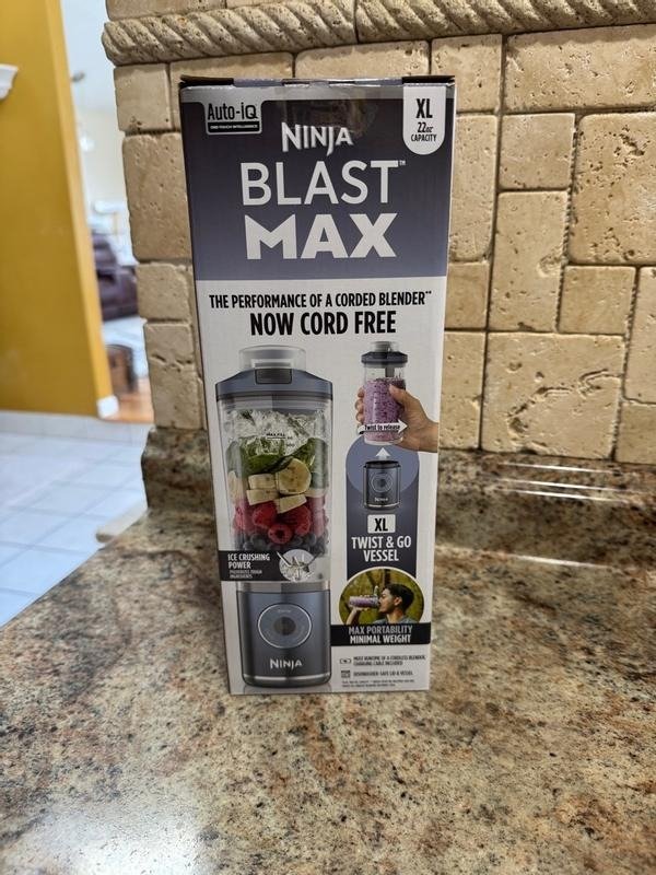 Ninja Blast™ Max Cordless Portable Blender Dusty Pink photo review